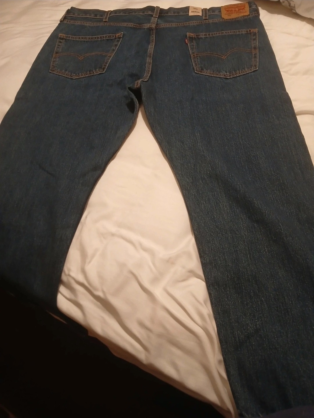 Levi's Men’s Blue Relaxed Straight Jeans